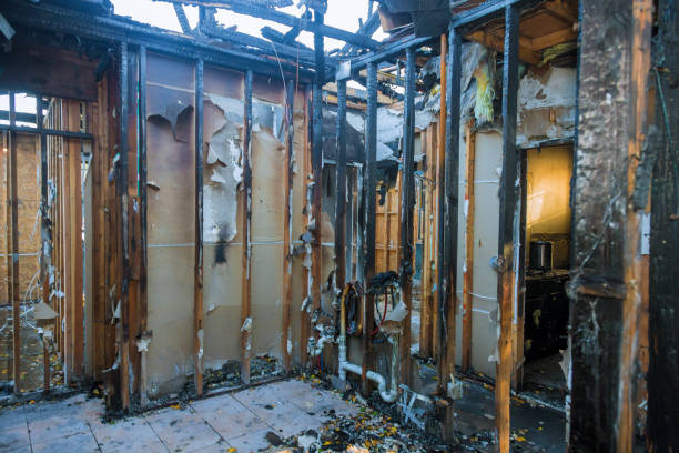 Professional Fire Damage Removal technician working in Aquia Harbour, VA